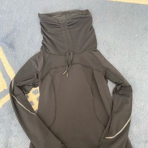 Black lululemon athletica cowl neck pullover! Super cute and very flattering!